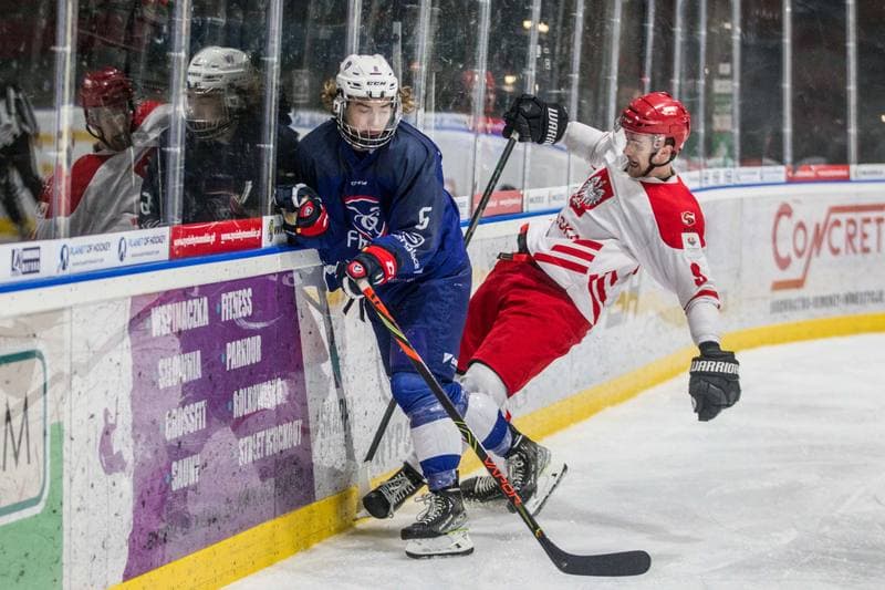 Ice Hockey. EIHC Christmas Cup. Poland - France. 16.12.2021