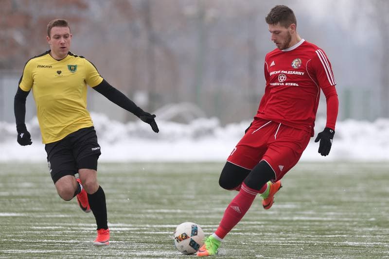 Football. Sparing. GKS Katowice - Fotbal Trinec. 25.01.2019