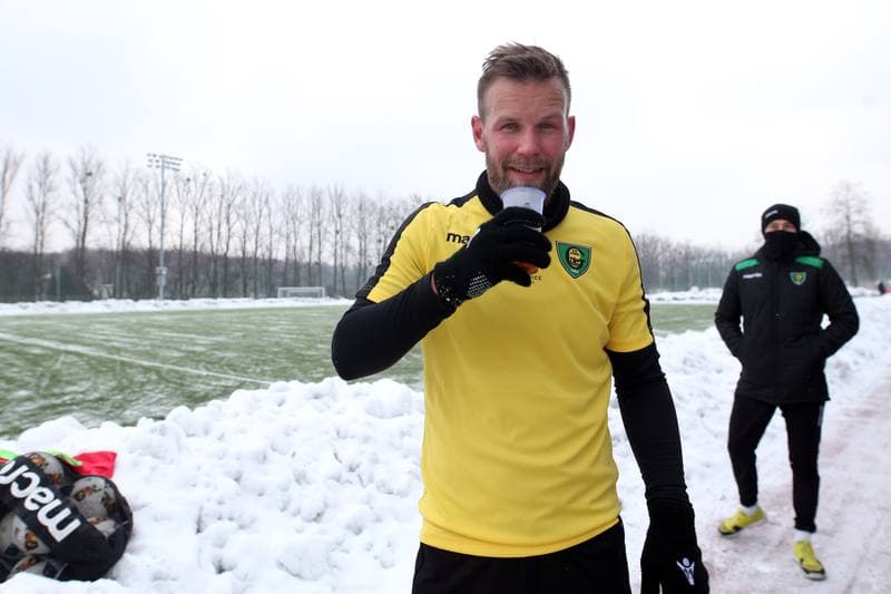 Football. Sparing. GKS Katowice - Fotbal Trinec. 25.01.2019