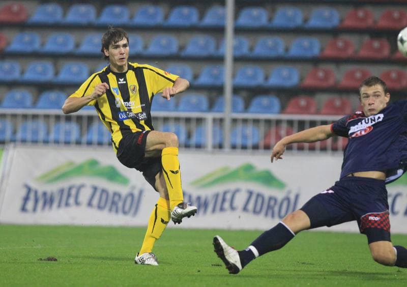 Football. I Liga. Odra Wodzislaw Slaski - Ruch Radzionkow. 11.09.2010