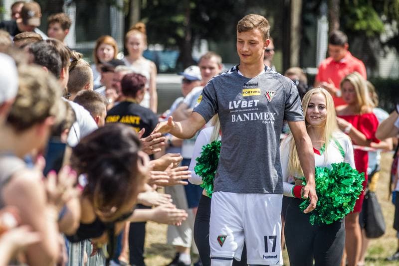 Football. Zaglebie Sosnowiec. Team Presentation. 20.07.2019