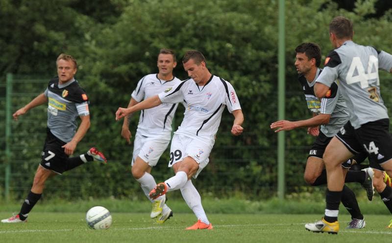 Football. Sparing. Gornik Zabrze - Korona Kielce. 03.08.2012