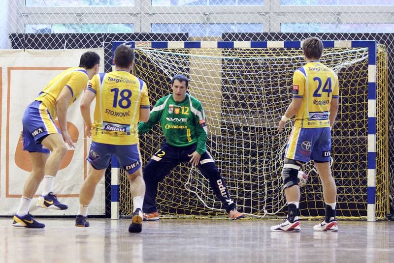 Handball. Sparing. NMC Powen Zabrze - Vive Kielce. 31.08.2012