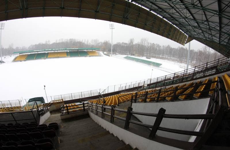 Football. I liga. GKS Katowice - Zawisza Bydgoszcz. 14.02.2013