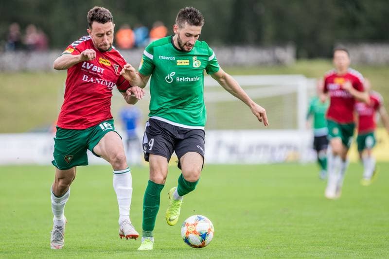 Football. Fortuna I Liga. Zaglebie Sosnowiec - GKS Belchatow. 08.09.2019