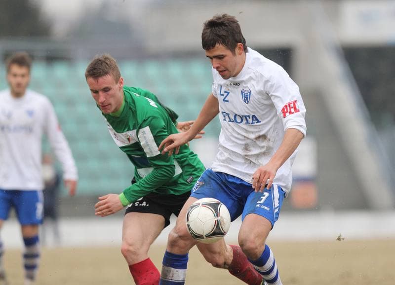 Football. I liga. GKS Tychy - Flota Swinoujscie. 30.03.2013