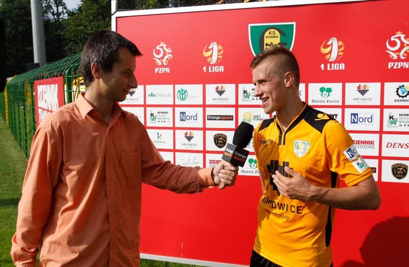 Football. I Liga. GKS Katowice - Widzew Lodz. 02.08.2014