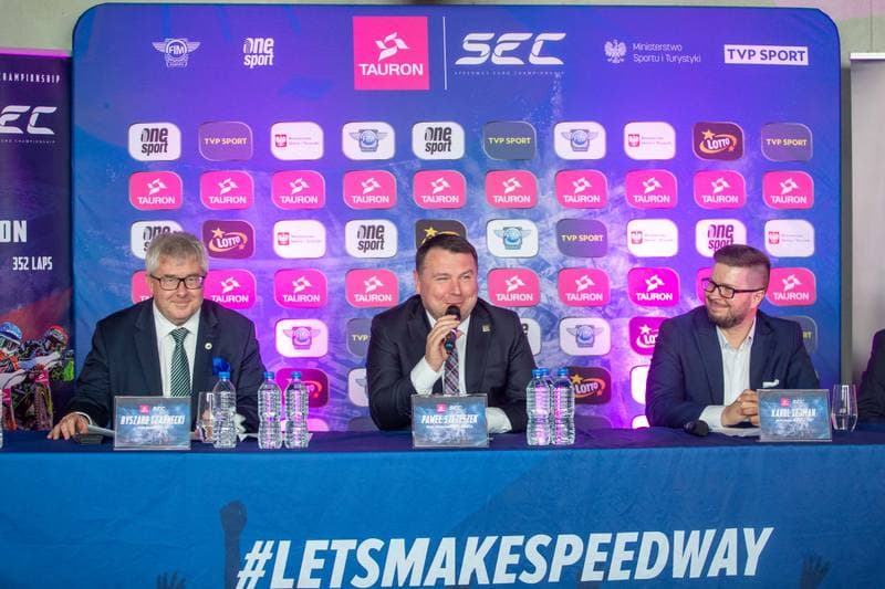 Speedway. Tauron Speedway Euro Championship. Press Conference. 11.05.2022