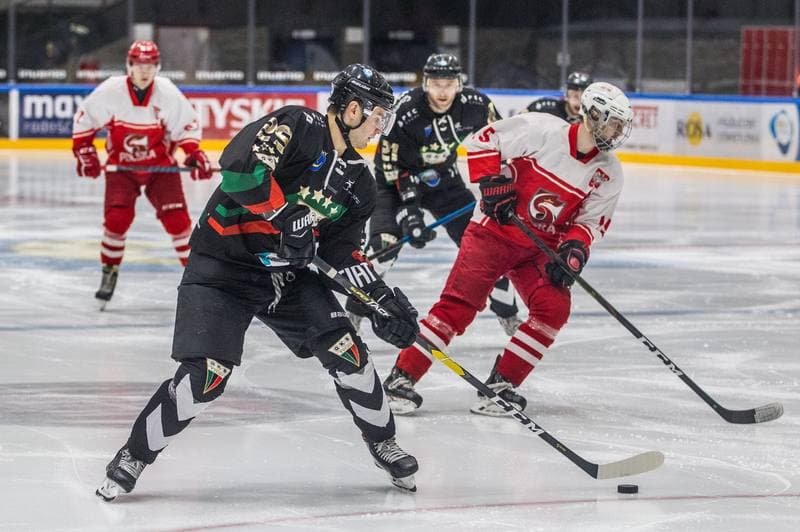 Ice Hockey. Polska Hokej Liga. GKS Tychy - Kadra U23 PZHL. 17.10.2019