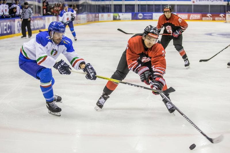 Ice Hockey. Euro Ice Hockey Challenge. Japan - Italy. 10.11.2019