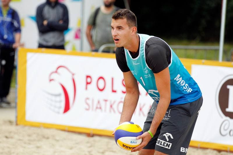Beach Volleyball. Orlen Mistrzostwa Polski. Grzegorz Fijalek - Michal Korycki. 13.08.2017