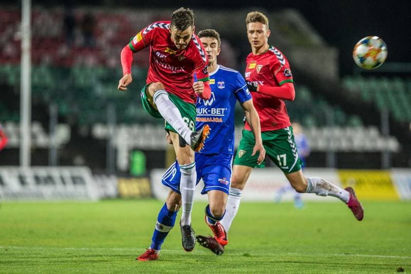 Football. Fortuna I Liga. Zaglebie Sosnowiec - Bruk-Bet Termalica Nieciecza. 29.11.2019