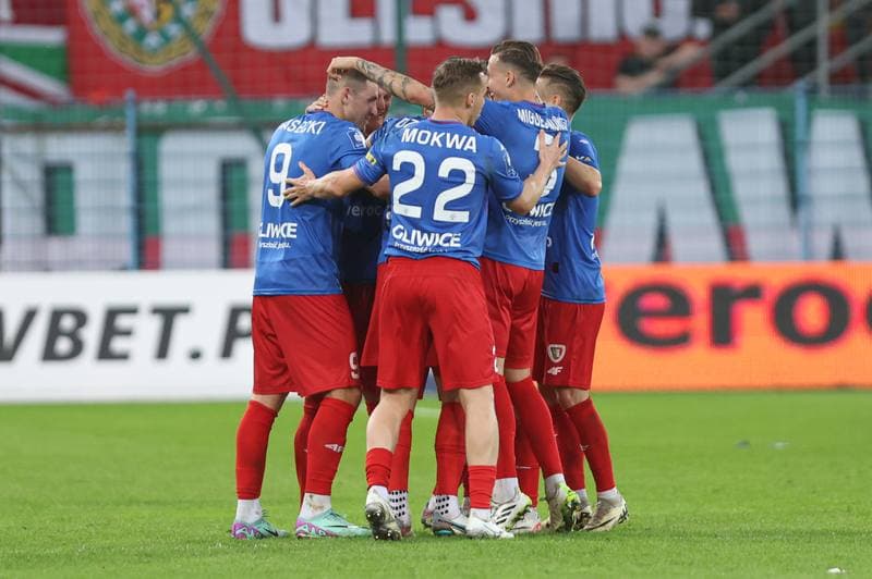 Football. PKO BP Ekstraklasa. Piast Gliwice - Slask Wroclaw. 30.03.2024