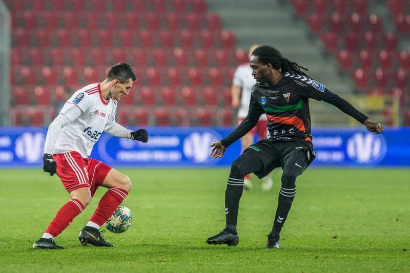 Football. Totolotek Puchar Polski. GKS Tychy - LKS Lodz. 04.12.2019