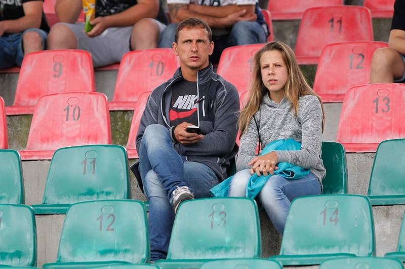 Football. Sparing. Zaglebie Sosnowiec - SFC Opava. 01.09.2017