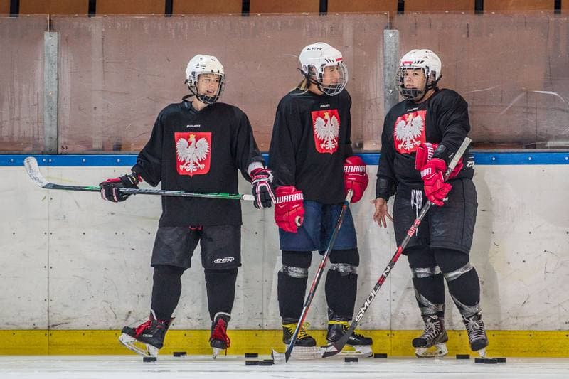 Ice Hockey. Poland national team. Training. 05.09.2019