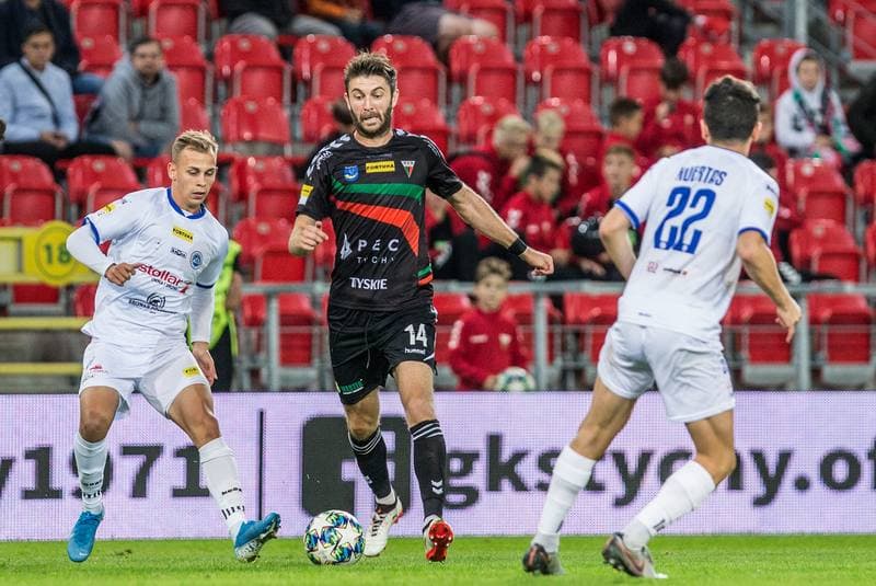 Football. Fortuna I Liga. GKS Tychy - Wigry Suwalki. 14.09.2019