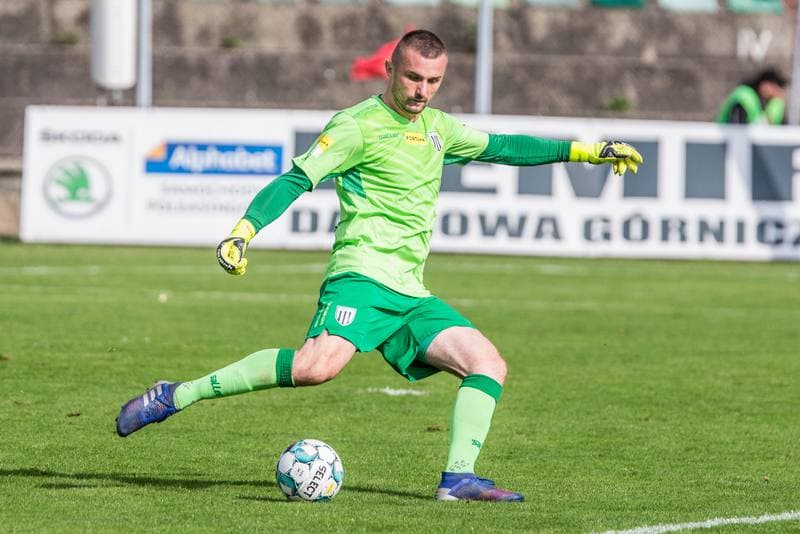 Football. Fortuna I Liga. Zaglebie Sosnowiec - Sandecja Nowy Sacz. 03.10.2020