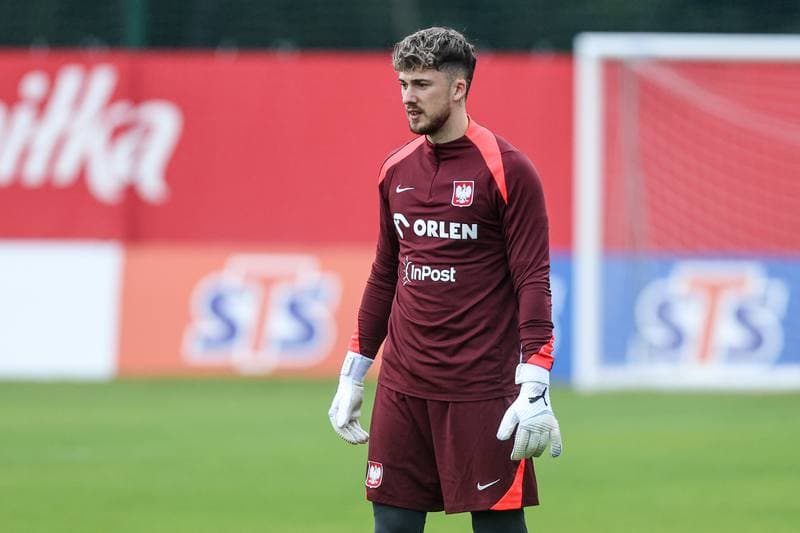 Football. Poland national team. Training. 07.10.2025
