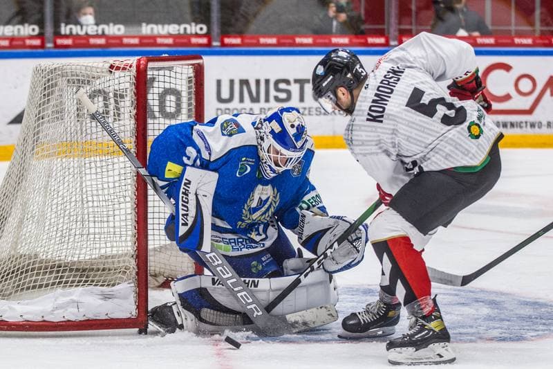 Ice Hockey. Polska Hokej Liga. GKS Tychy - Re-Plast Unia Oswiecim. 27.11.2020