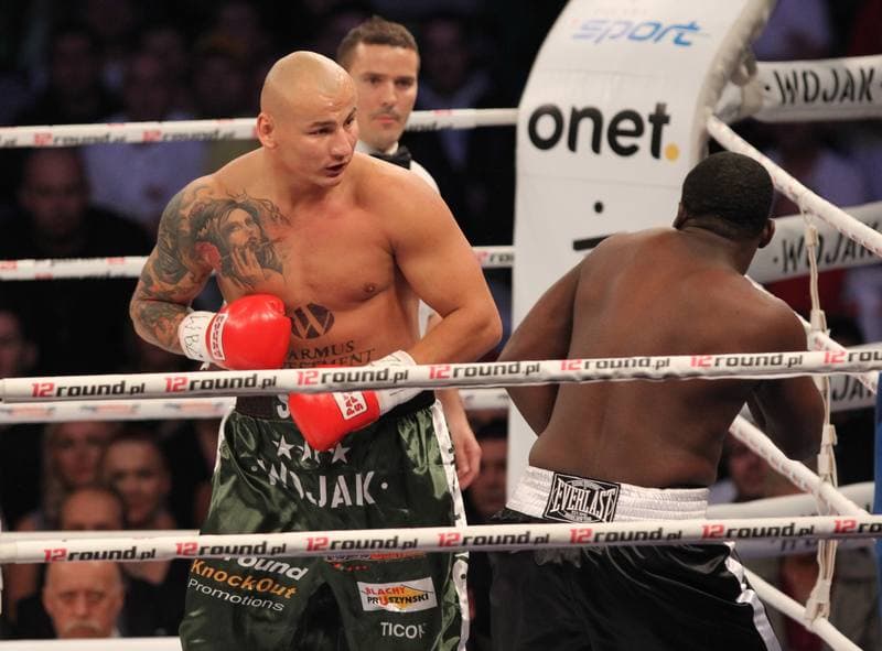 Boxing. Wojak Boxing Night. Krzysztof Zimnoch - Sebastian Tuchscher. 15.10.2011