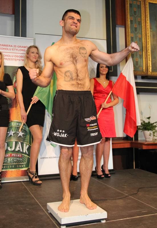 Boxing. Wojak Boxing Night. Weigh-In. 20.04.2012
