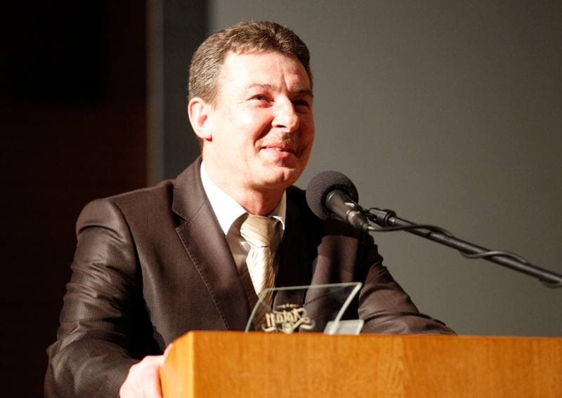 Football. GKS Katowice. Press Conference. 28.02.2014