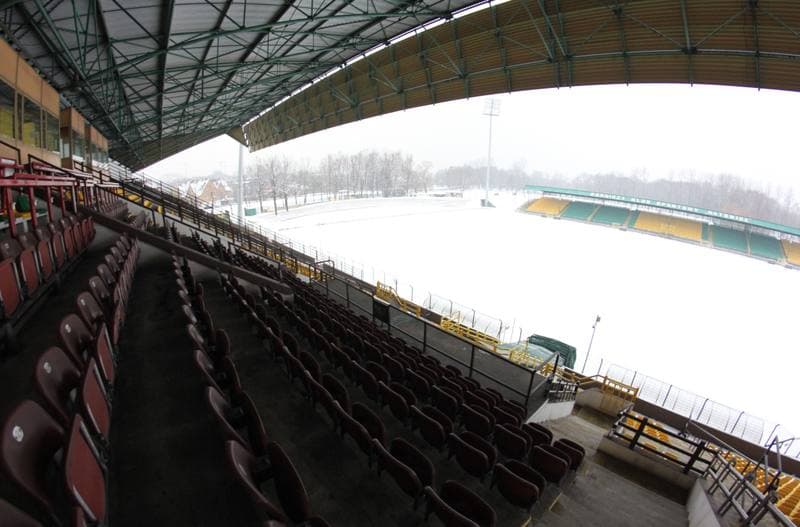 Football. I liga. GKS Katowice - Zawisza Bydgoszcz. 14.02.2013