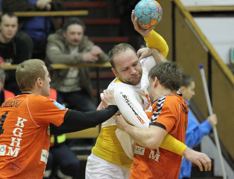 Handball. PGNiG Superliga. NMC Powen Zabrze - Zaglebie Lubin. 23.03.2013
