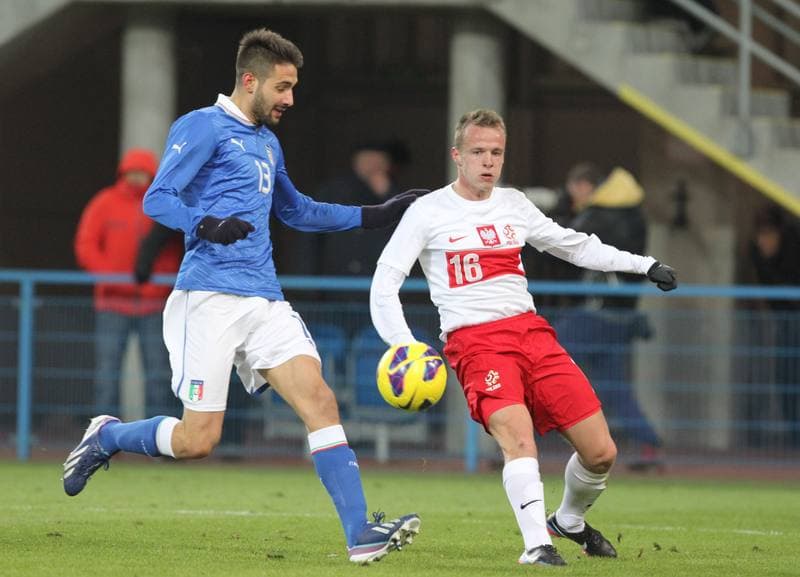 Football. Turniej Czterech Narodow. Poland U-20 - Italy U-20. 27.03.2013