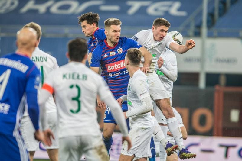 Football. PKO BP Ekstraklasa. Piast Gliwice - Warta Poznan. 22.02.2021