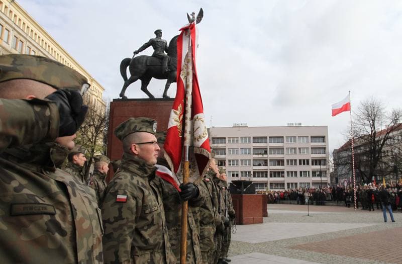 Military. Independence Day Celebrations. Katowice. 11.11.2013