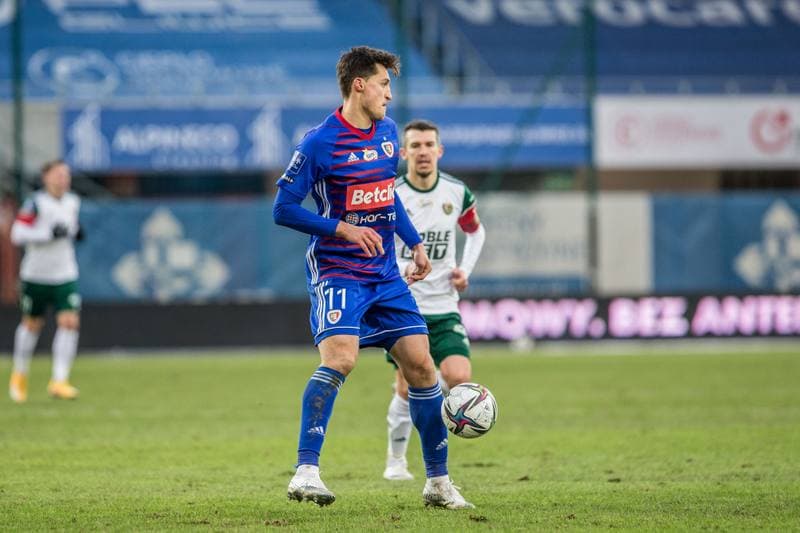 Football. PKO BP Ekstraklasa. Piast Gliwice - Slask Wroclaw. 06.02.2021