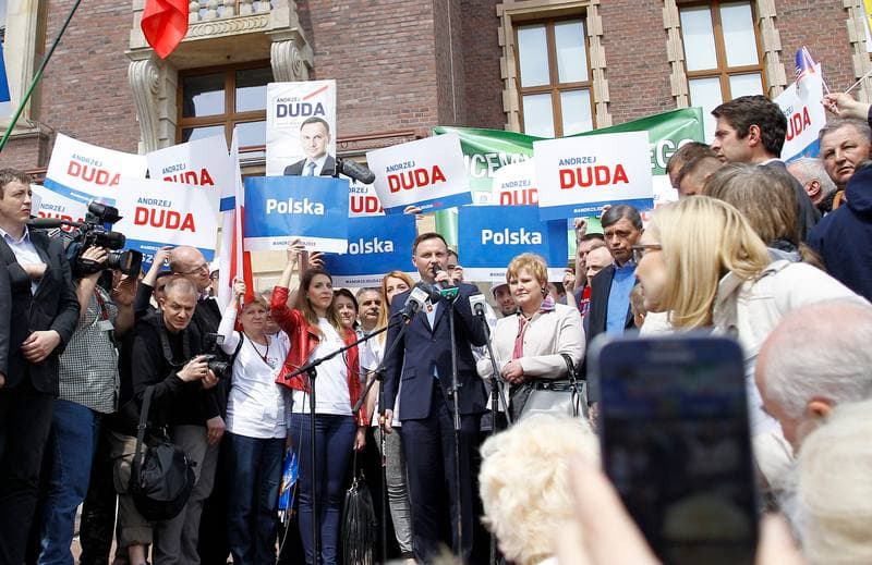 Andrzej Duda. Press Conference. 15.05.2015