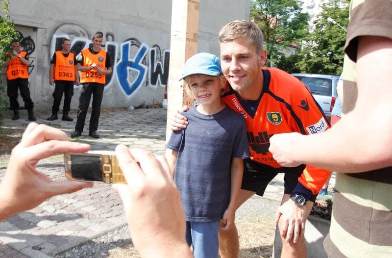Football. GKS Katowice. Presentation. 26.07.2014