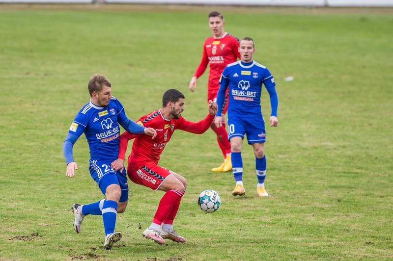 Football. Fortuna I Liga. Zaglebie Sosnowiec - Bruk-Bet Termalica Nieciecza. 27.02.2021
