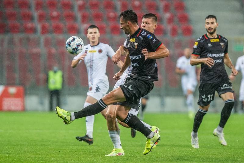 Football. Fortuna I Liga. GKS Tychy - Chrobry Glogow. 16.09.2021