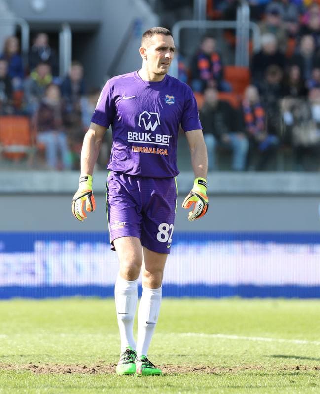 Football. PKO BP Ekstraklasa. Termalica Bruk-Bet Nieciecza - Korona Kielce. 02.04.2016
