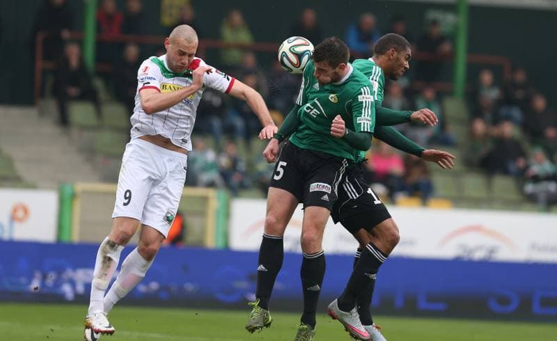 Football. I Liga. GKS Belchatow - Zaglebie Sosnowiec. 10.04.2016