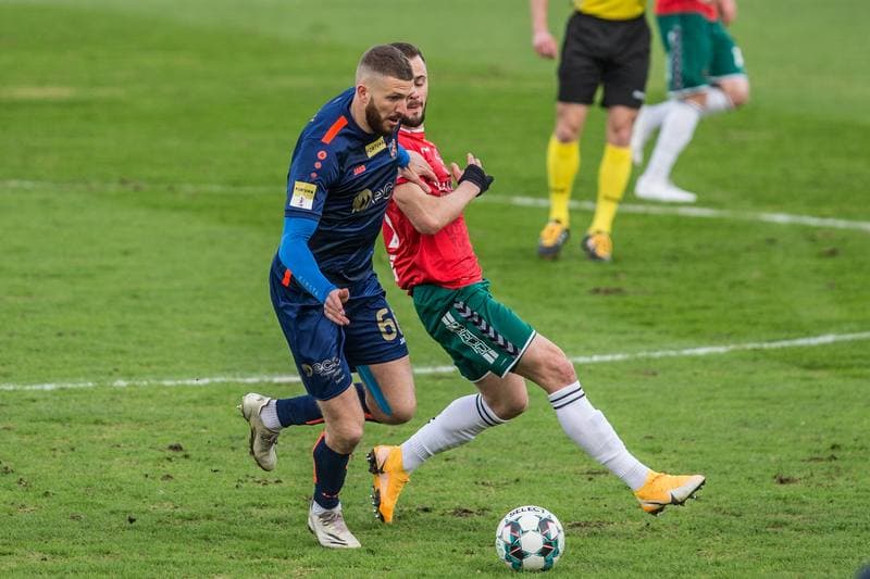 Football. Fortuna I Liga. Zaglebie Sosnowiec - Odra Opole. 13.03.2021