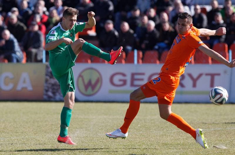Football. I Liga. Termalica Bruk Bet Nieciecza - GKS Katowice. 08.03.2015