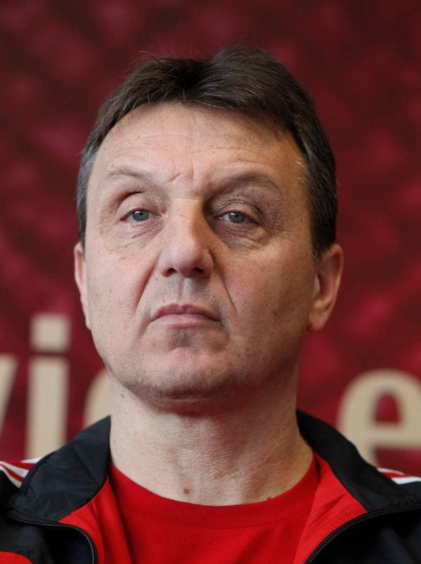 Football. Piast Gliwice. Press Conference. 20.03.2015