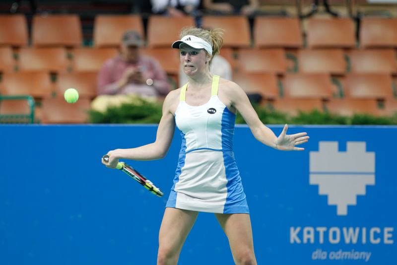 Tennis. Katowice Open. Agnieszka Radwanska - Klara Koukalova. 10.04.2015