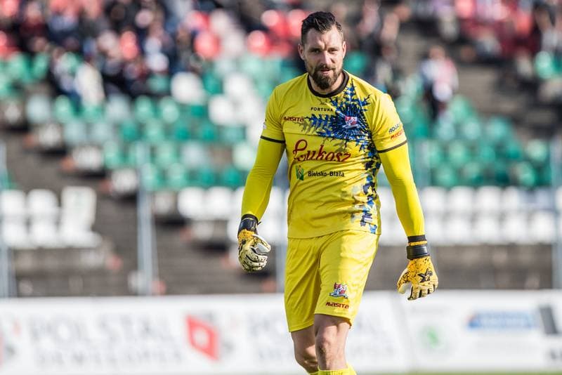 Football. Fortuna I Liga. Zaglebie Sosnowiec - Podbeskidzie Bielsko-Biala. 24.10.2021