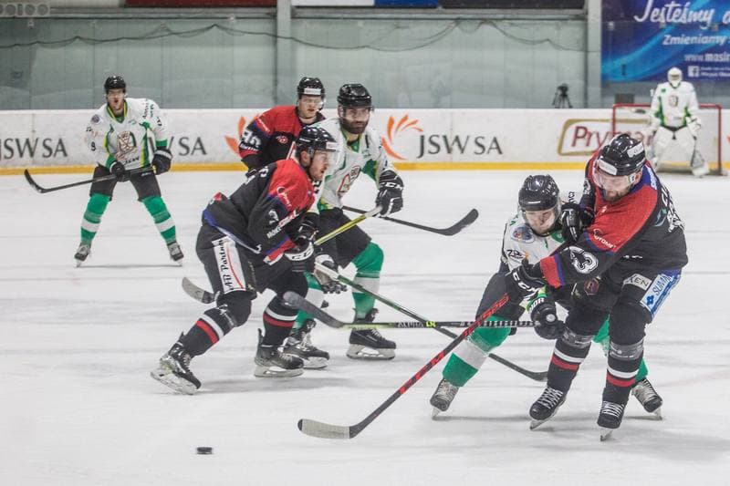 Ice Hockey. PHL. JKH GKS Jastrzebie - Ciarko STS Sanok. 02.11.2021