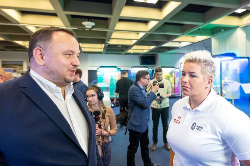 Athletics. Opening of the Exhibition Queen of Sport. 19.05.2023