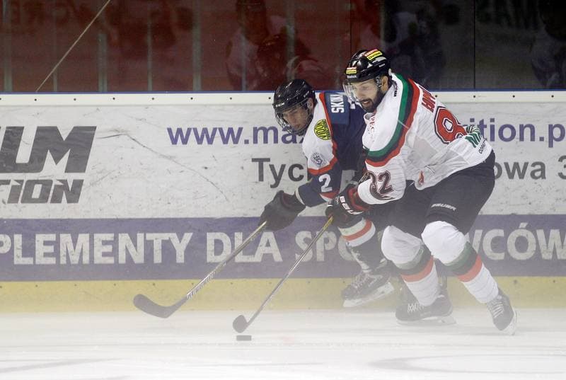 Ice Hockey. Polska Hokej Liga. GKS Tychy - Ciarko STS Sanok. 15.09.2015