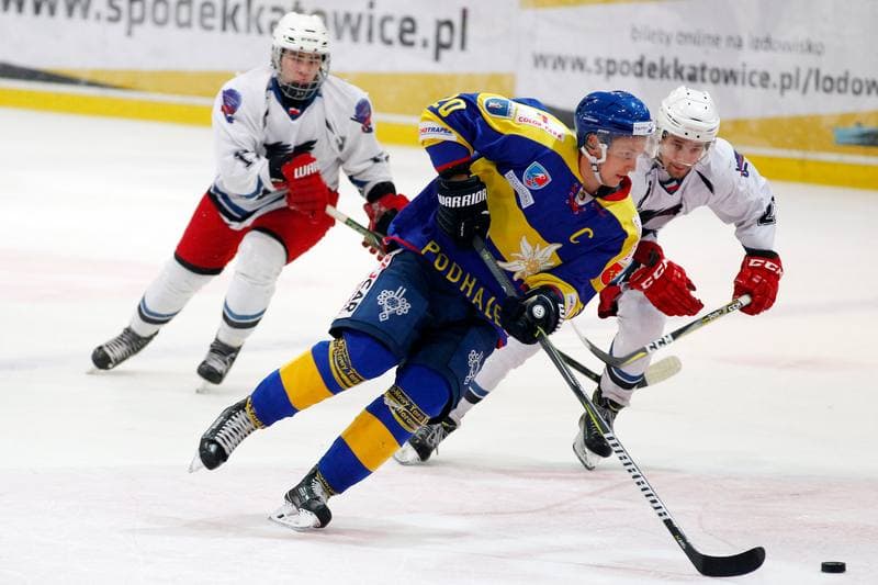 Ice Hockey. Polska Hokej Liga. SMS PZHL Katowice - TatrySKI Podhale Nowy Targ. 26.10.2017