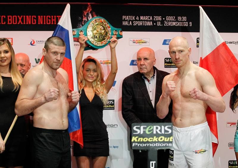 Boxing. Sosnowiec Boxing Night. Weigh-In. 03.03.2016