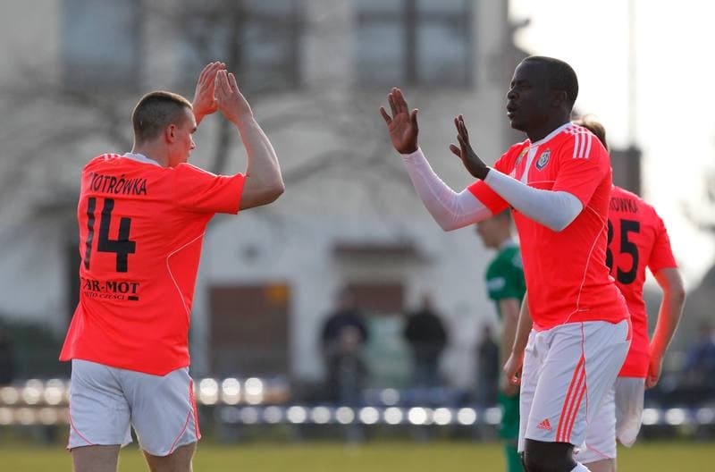 Football. III Liga. LZS Piotrowka - Szombierki Bytom. 19.03.2016